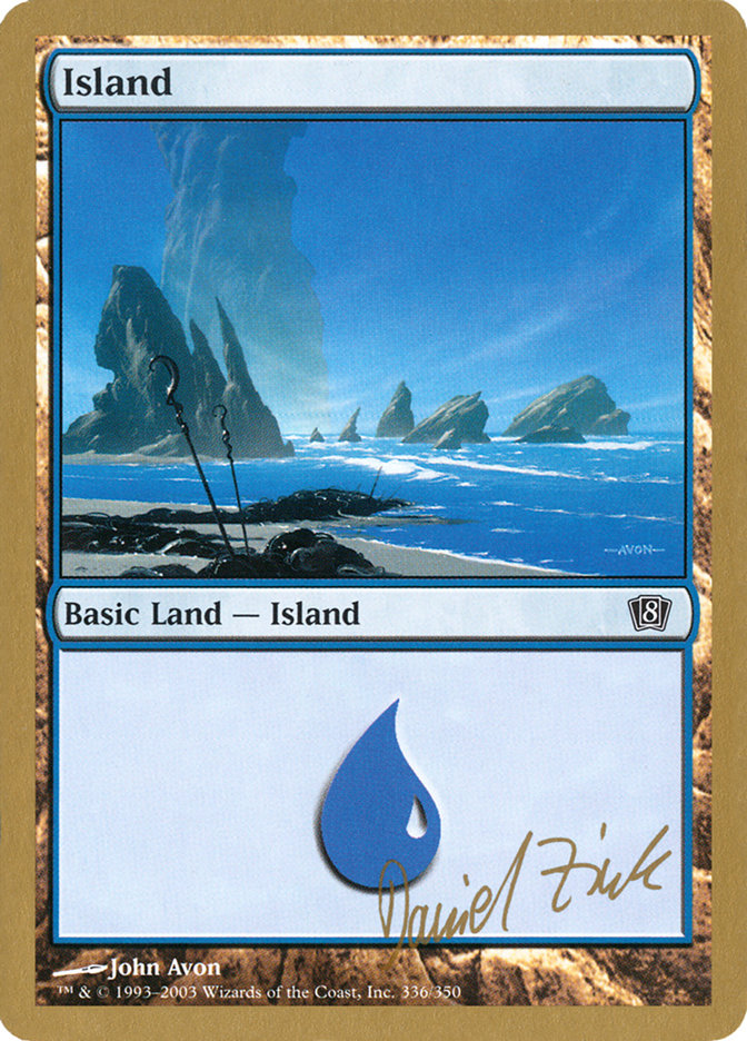 Island (dz336) (Daniel Zink) [World Championship Decks 2003] | Webway Games