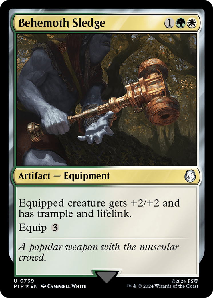 Behemoth Sledge (Surge Foil) [Fallout] | Webway Games