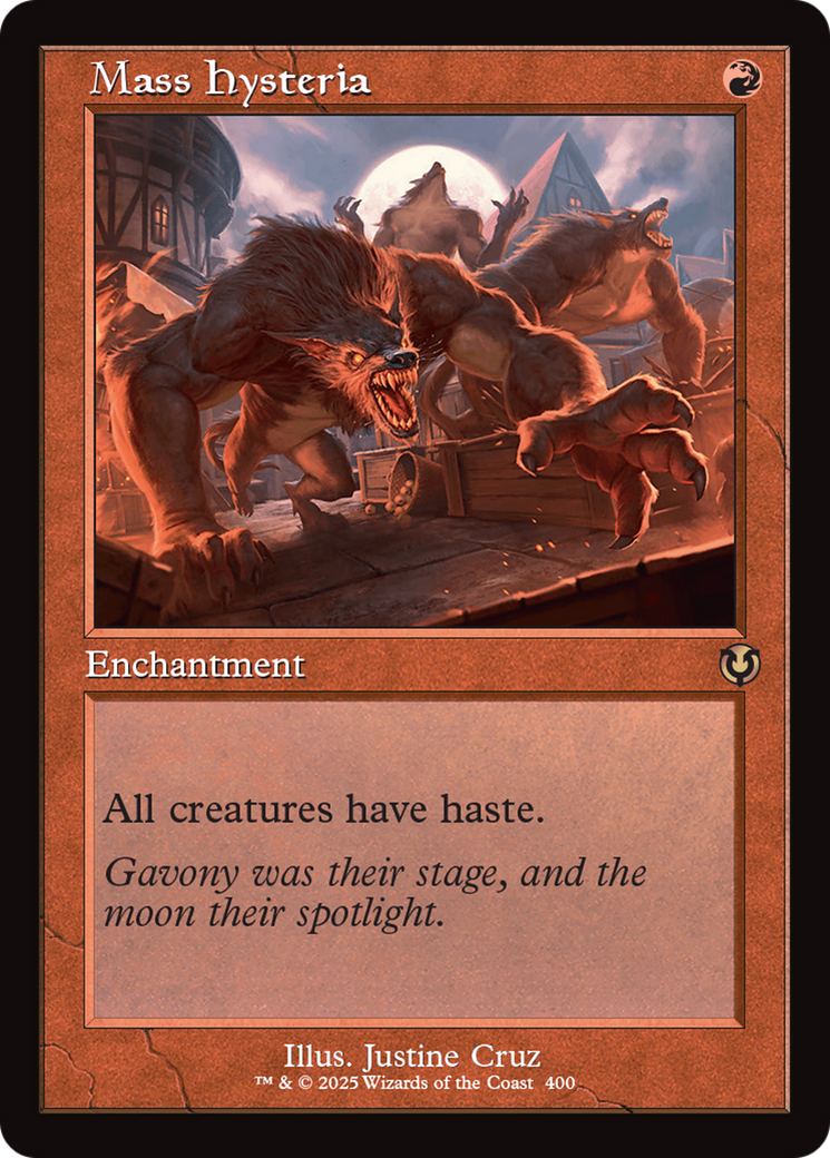 Mass Hysteria (Retro Frame) [Innistrad Remastered] | Webway Games
