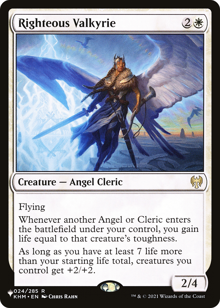 Righteous Valkyrie [Secret Lair: Angels] | Webway Games