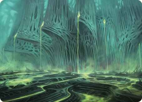 Swamp Art Card [Phyrexia: All Will Be One Art Series] | Webway Games