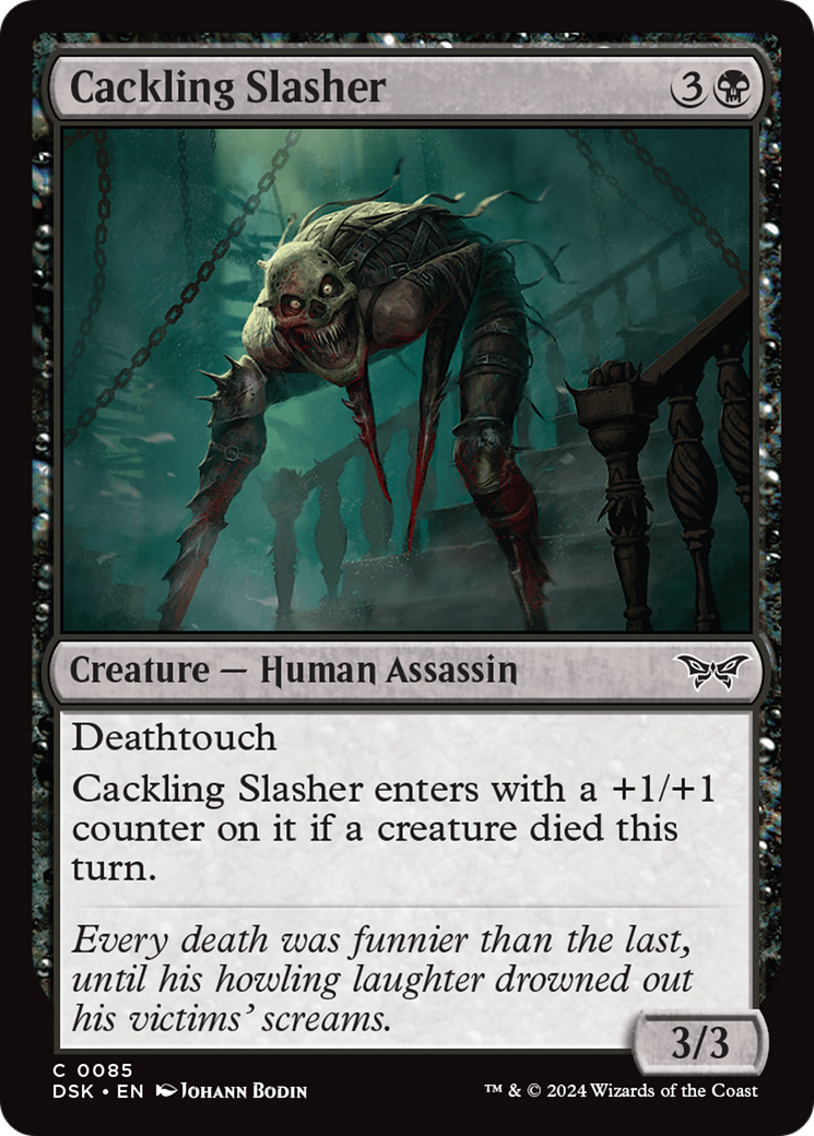 Cackling Slasher [Duskmourn: House of Horror] | Webway Games