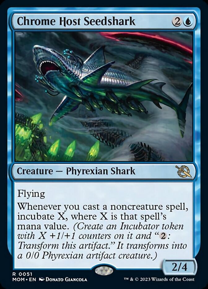 Chrome Host Seedshark [March of the Machine] | Webway Games