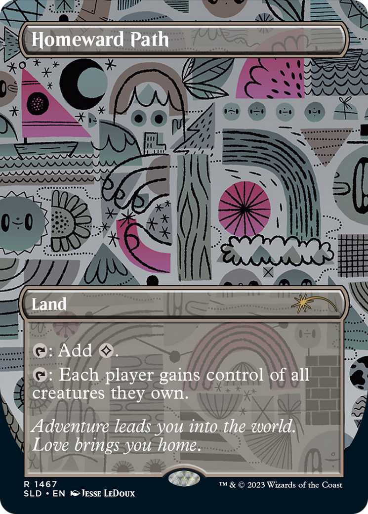 Homeward Path (Rainbow Foil) [Secret Lair Drop Series] | Webway Games
