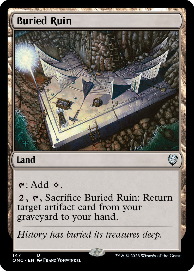 Buried Ruin [Phyrexia: All Will Be One Commander] | Webway Games