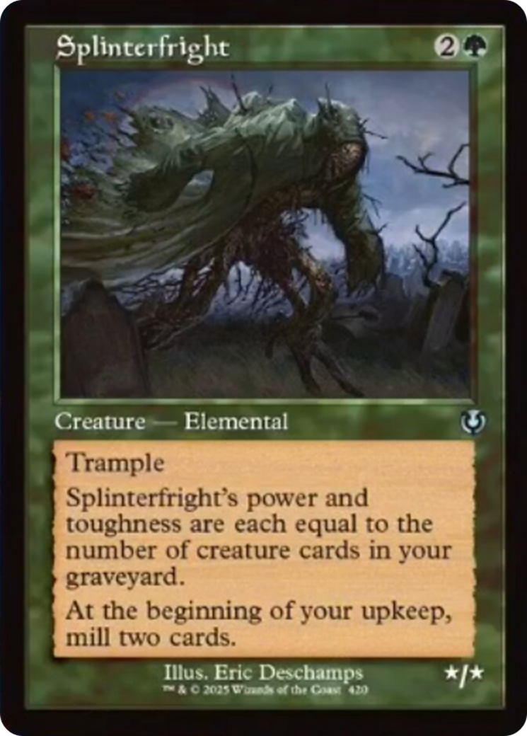 Splinterfright (Retro Frame) [Innistrad Remastered] | Webway Games