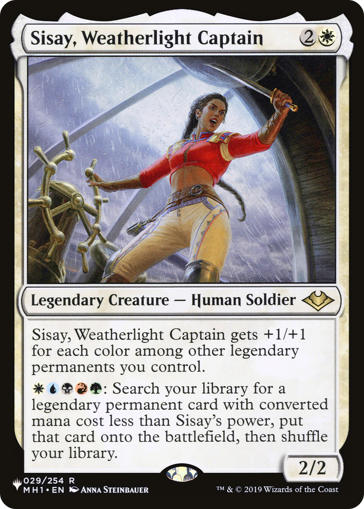 Sisay, Weatherlight Captain [Secret Lair: From Cute to Brute] | Webway Games