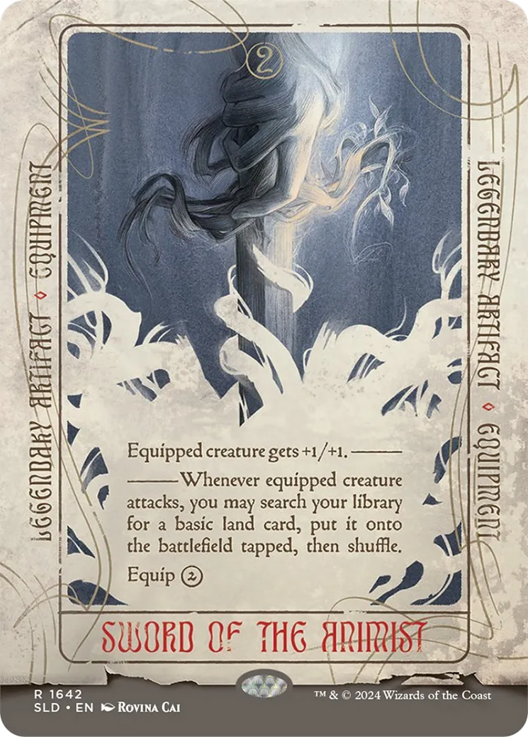 Sword of the Animist (Rainbow Foil) [Secret Lair Drop Series] | Webway Games