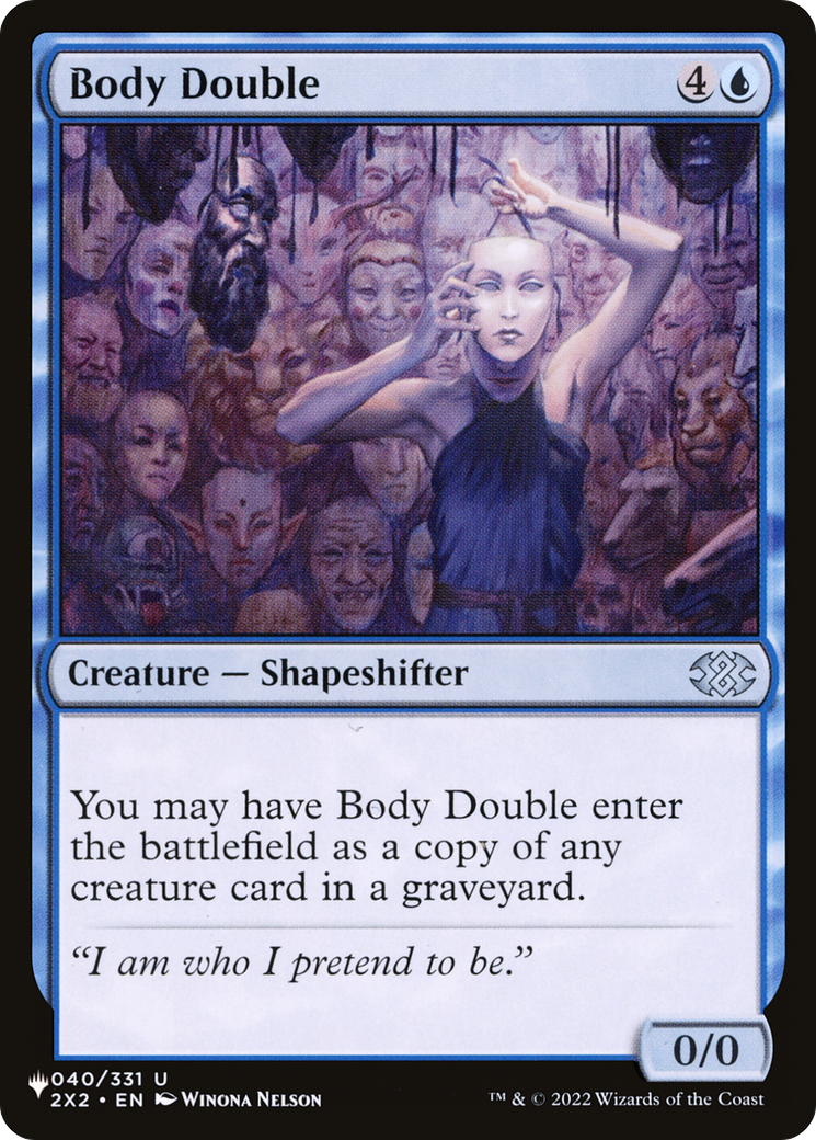 Body Double [The List] | Webway Games