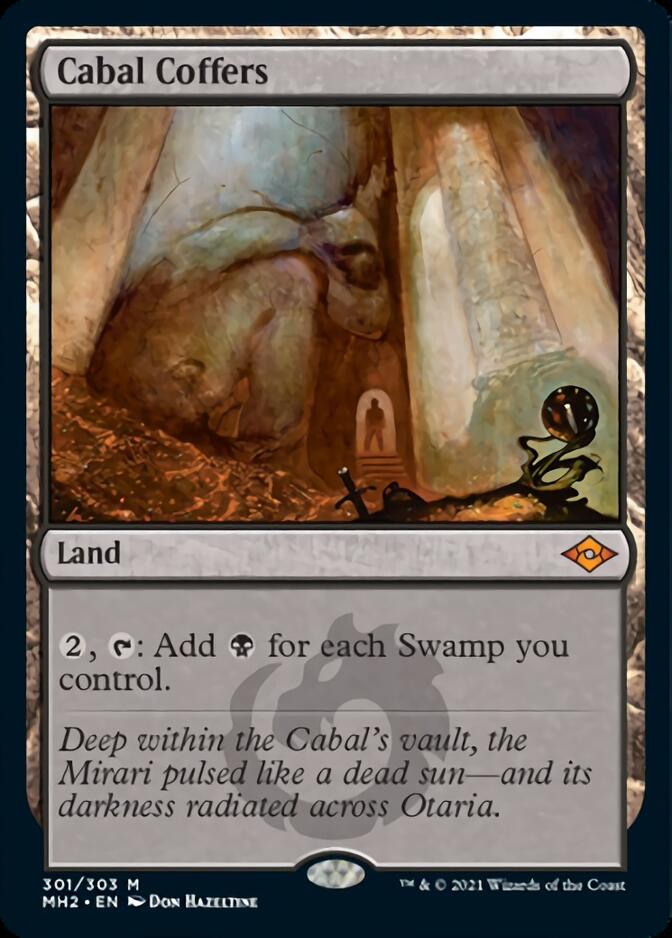 Cabal Coffers (Foil Etched) [Modern Horizons 2] | Webway Games