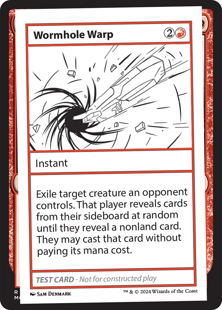 Wormhole Warp [Mystery Booster 2 Playtest Cards] | Webway Games