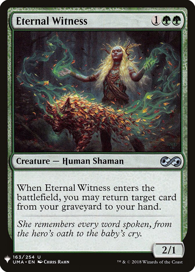 Eternal Witness [Mystery Booster] | Webway Games