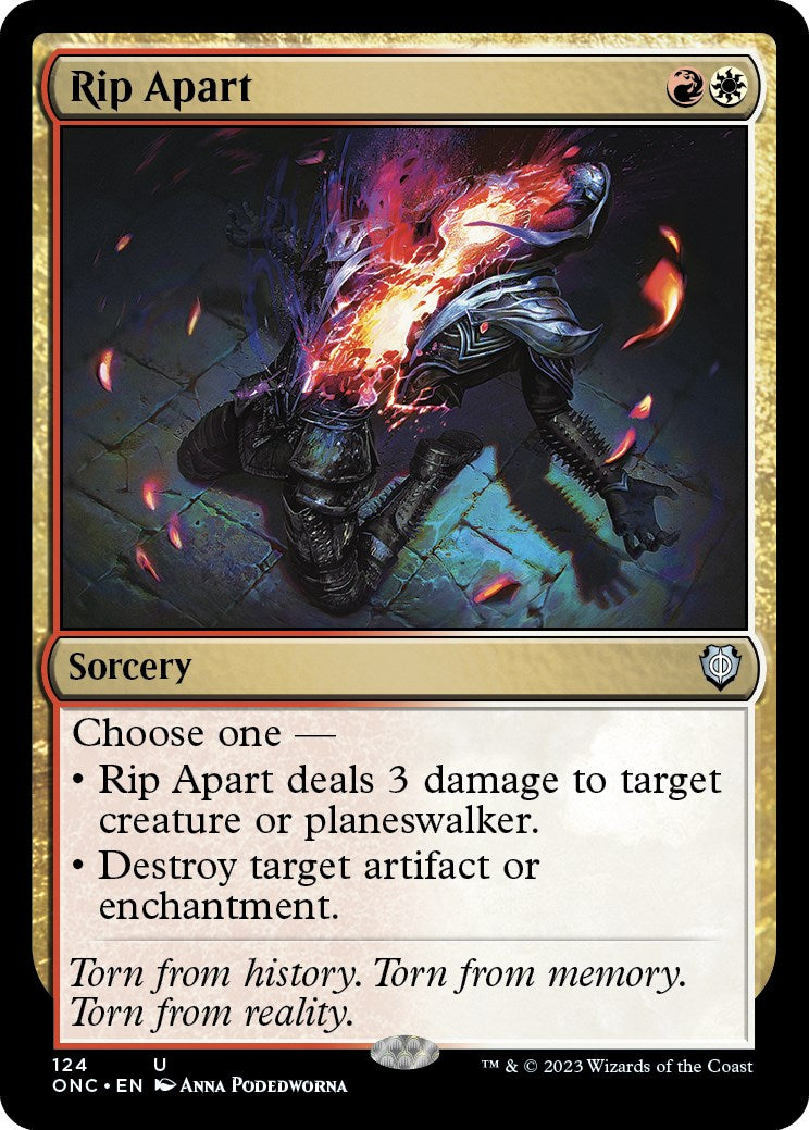 Rip Apart [Phyrexia: All Will Be One Commander] | Webway Games