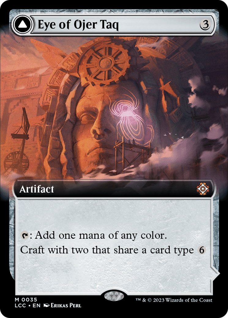 Eye of Ojer Taq // Apex Observatory (Extended Art) [The Lost Caverns of Ixalan Commander] | Webway Games