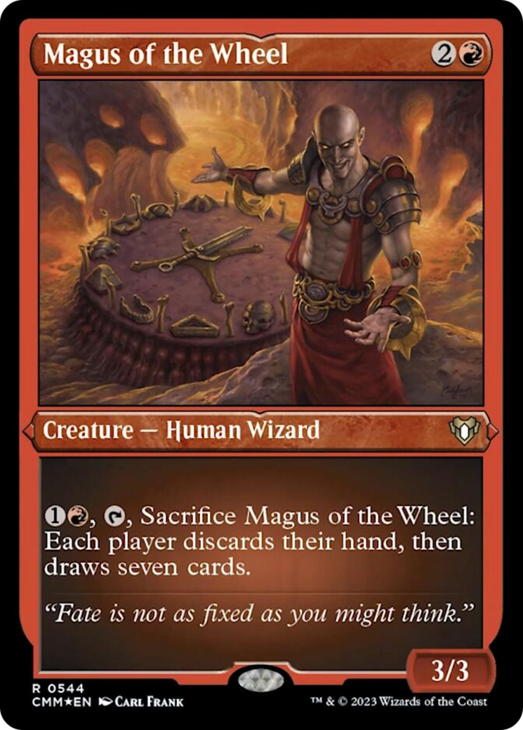 Magus of the Wheel (Foil Etched) [Commander Masters] | Webway Games