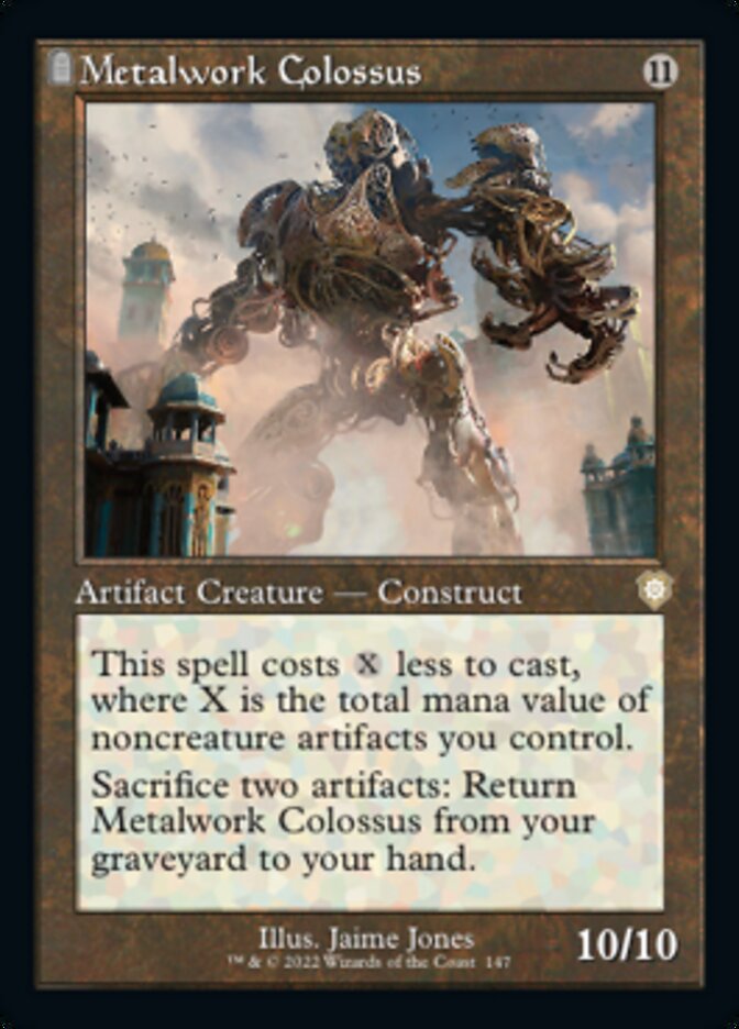 Metalwork Colossus (Retro) [The Brothers' War Commander] | Webway Games