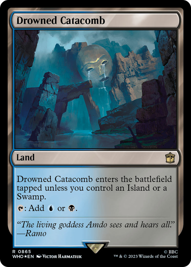 Drowned Catacomb (Surge Foil) [Doctor Who] | Webway Games