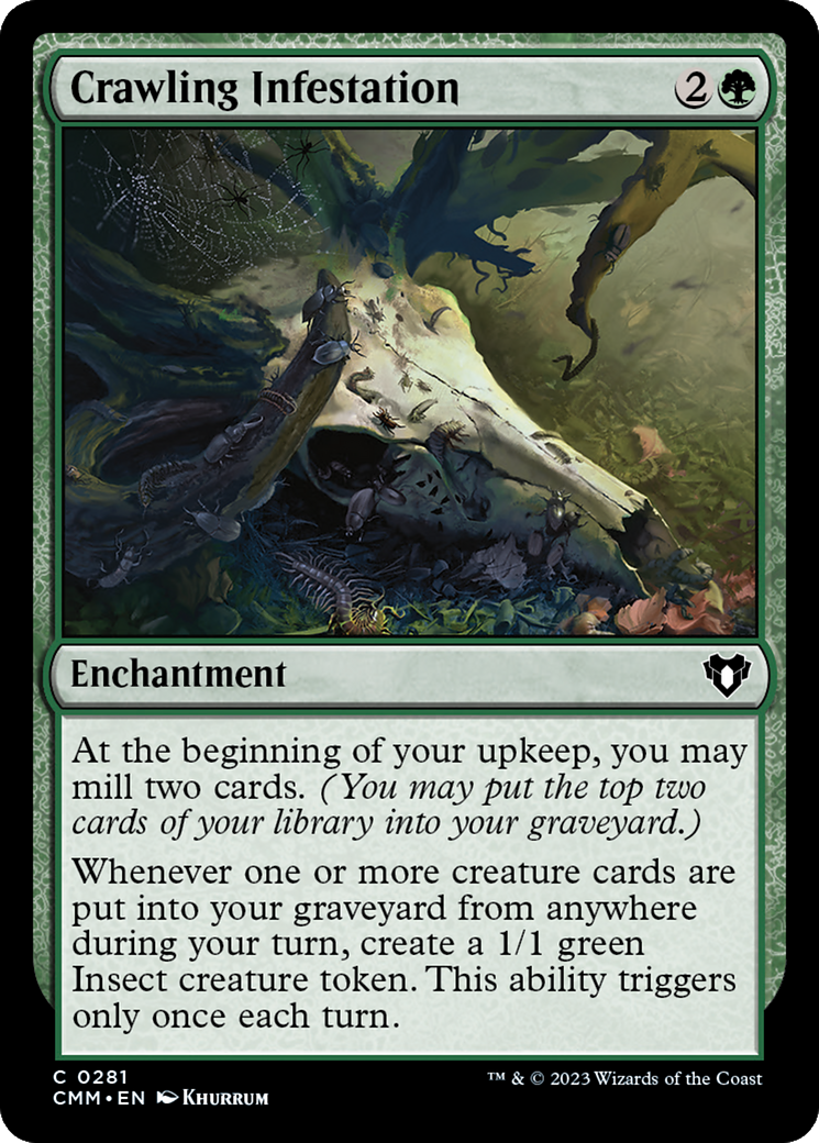 Crawling Infestation [Commander Masters] | Webway Games