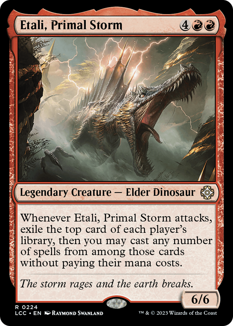 Etali, Primal Storm [The Lost Caverns of Ixalan Commander] | Webway Games