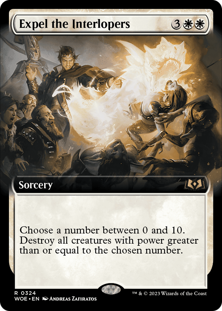 Expel the Interlopers (Extended Art) [Wilds of Eldraine] | Webway Games
