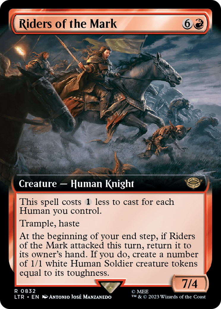 Riders of the Mark (Extended Art) [The Lord of the Rings: Tales of Middle-Earth] | Webway Games