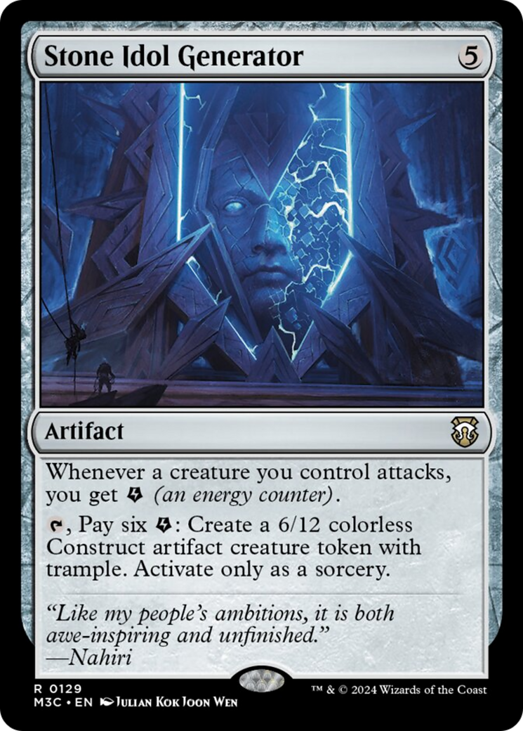 Stone Idol Generator [Modern Horizons 3 Commander] | Webway Games