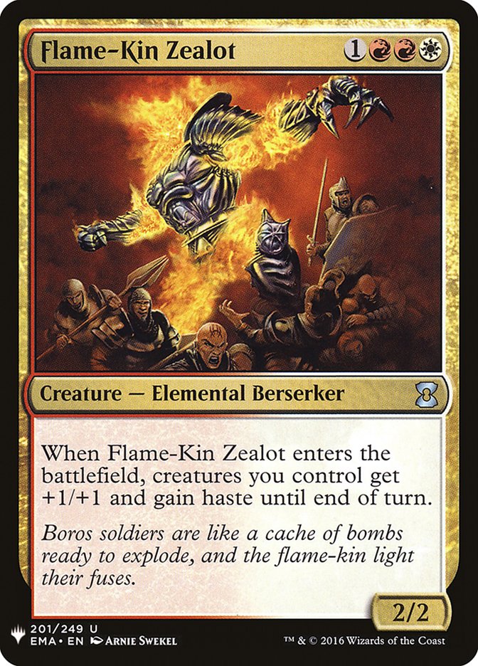 Flame-Kin Zealot [Mystery Booster] | Webway Games