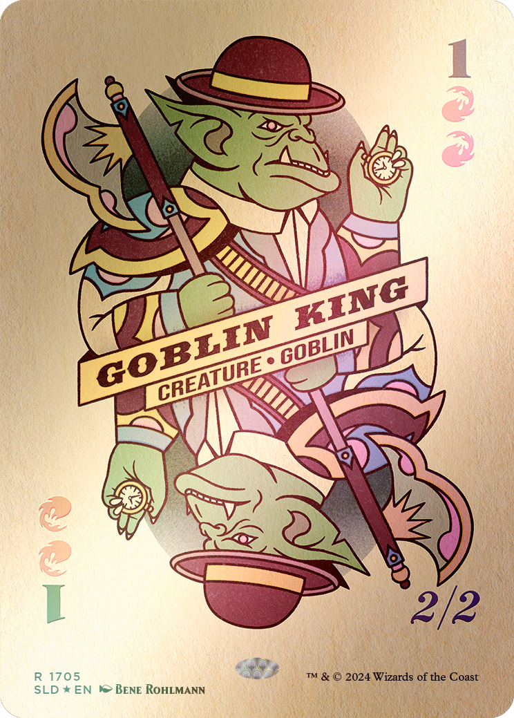 Goblin King (1705) (Rainbow Foil) [Secret Lair Drop Series] | Webway Games