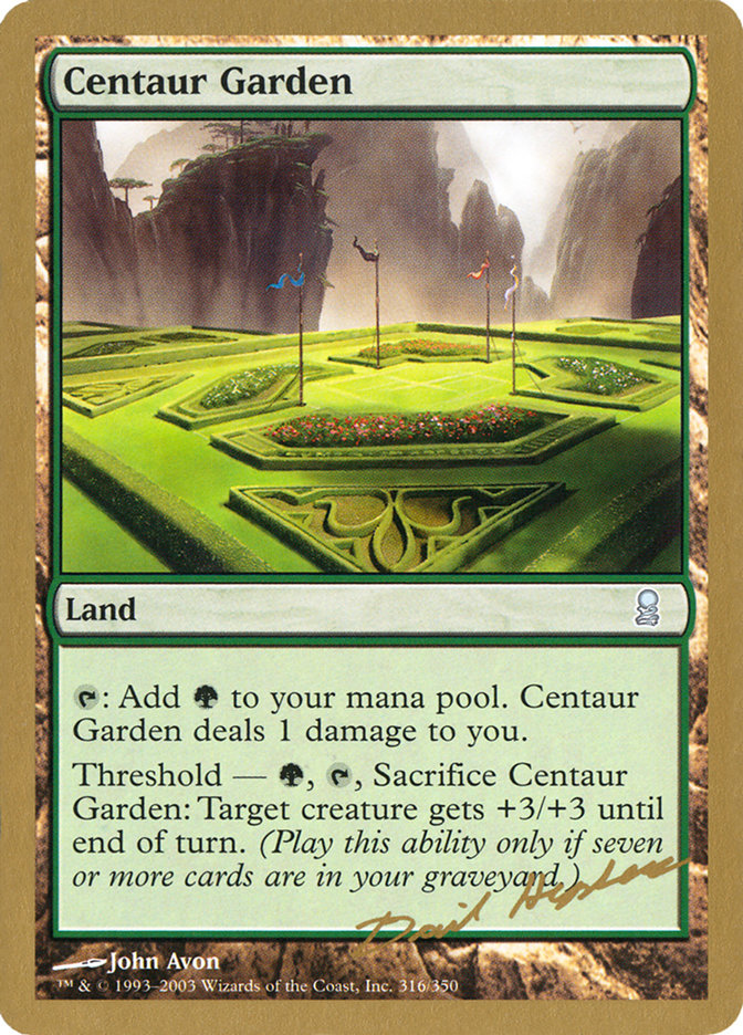 Centaur Garden (Dave Humpherys) [World Championship Decks 2003] | Webway Games