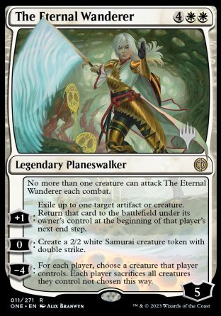 The Eternal Wanderer (Promo Pack) [Phyrexia: All Will Be One Promos] | Webway Games