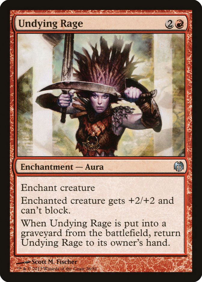 Undying Rage [Duel Decks: Heroes vs. Monsters] | Webway Games