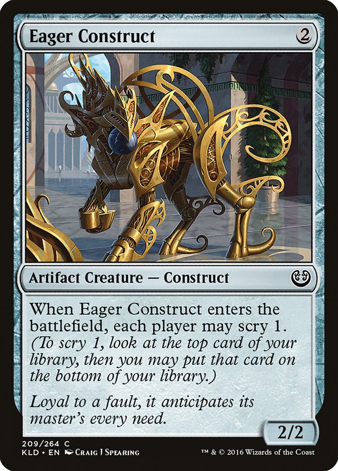 Eager Construct [Kaladesh] | Webway Games