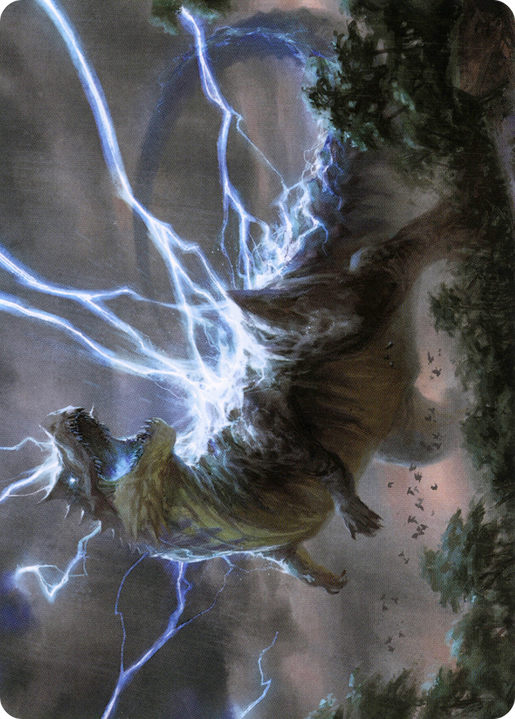 Thrasta, Tempest's Roar Art Card (41) [Modern Horizons 2 Art Series] | Webway Games