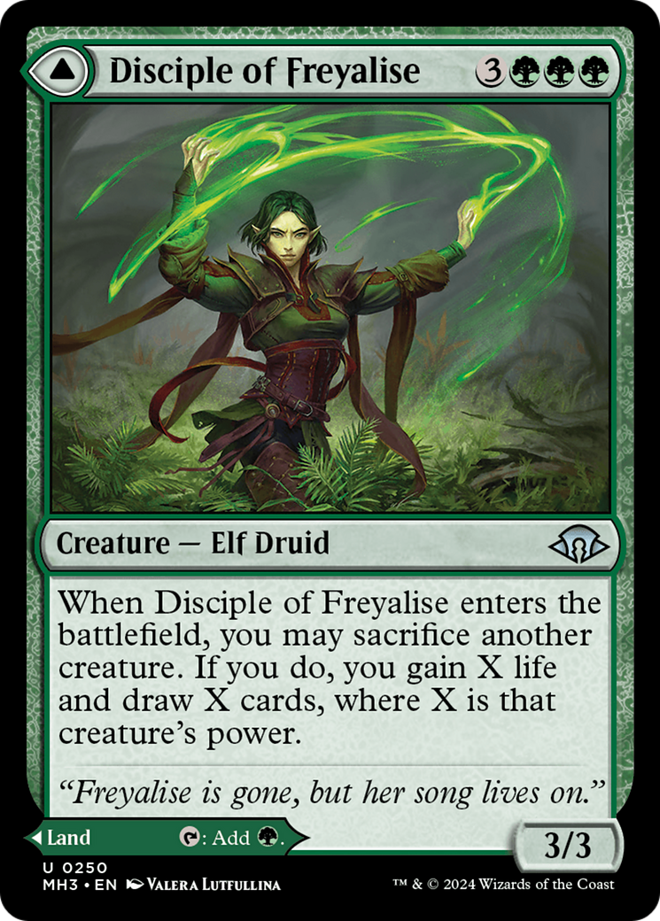 Disciple of Freyalise [Modern Horizons 3] | Webway Games