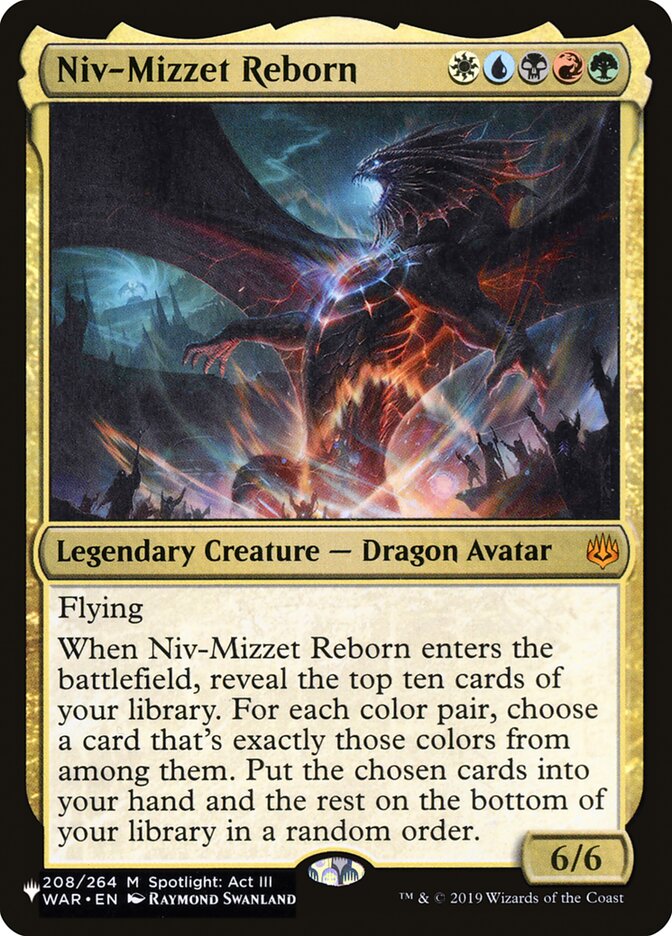 Niv-Mizzet Reborn [The List] | Webway Games