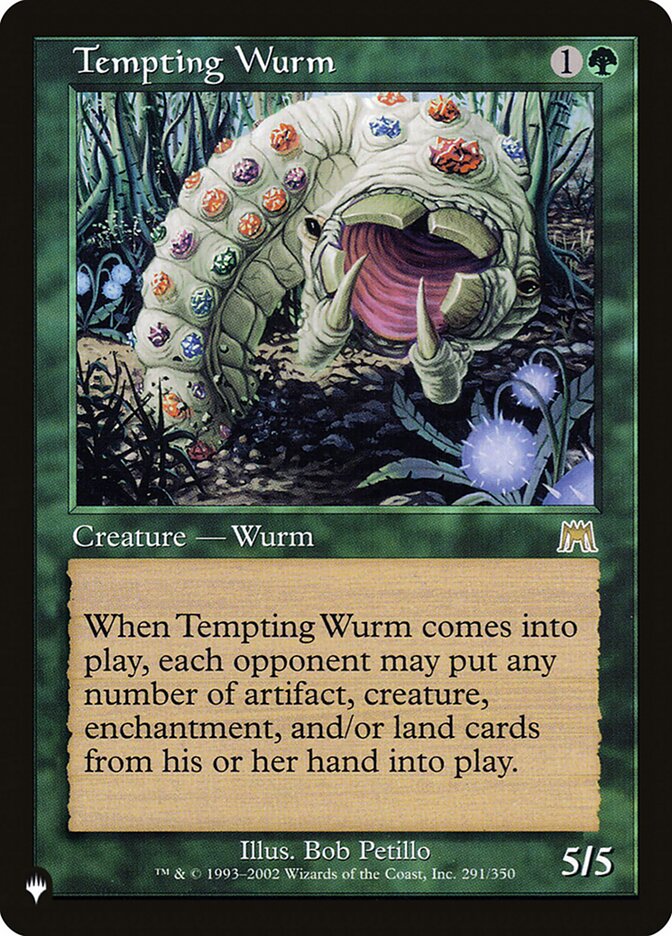 Tempting Wurm [The List] | Webway Games