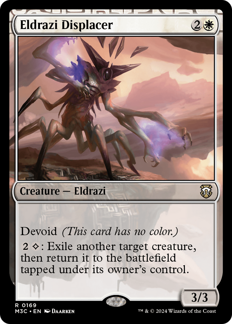 Eldrazi Displacer (Ripple Foil) [Modern Horizons 3 Commander] | Webway Games