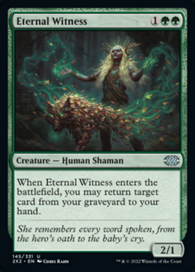 Eternal Witness [Double Masters 2022] | Webway Games