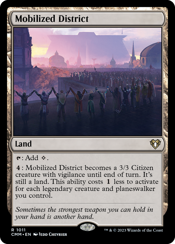 Mobilized District [Commander Masters] | Webway Games