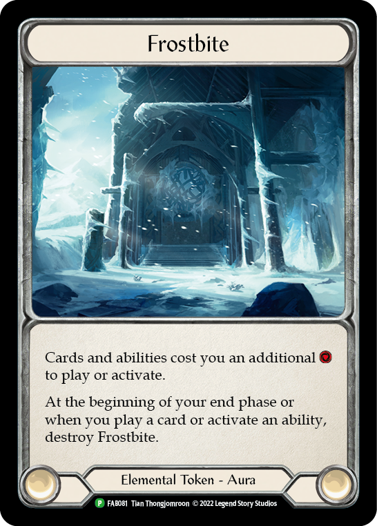 Frostbite [FAB081] (Promo)  Cold Foil | Webway Games