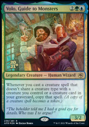 Volo, Guide to Monsters [Dungeons & Dragons: Adventures in the Forgotten Realms Prerelease Promos] | Webway Games