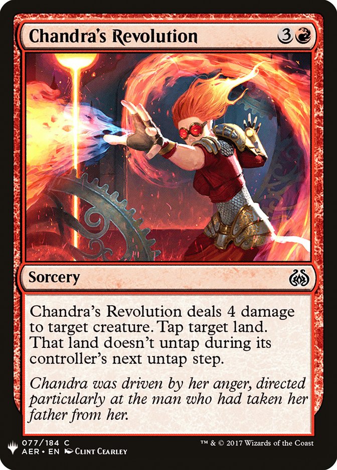 Chandra's Revolution [Mystery Booster] | Webway Games