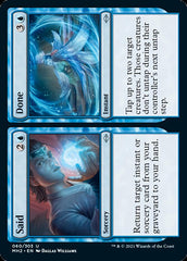 Said // Done [Modern Horizons 2] | Webway Games