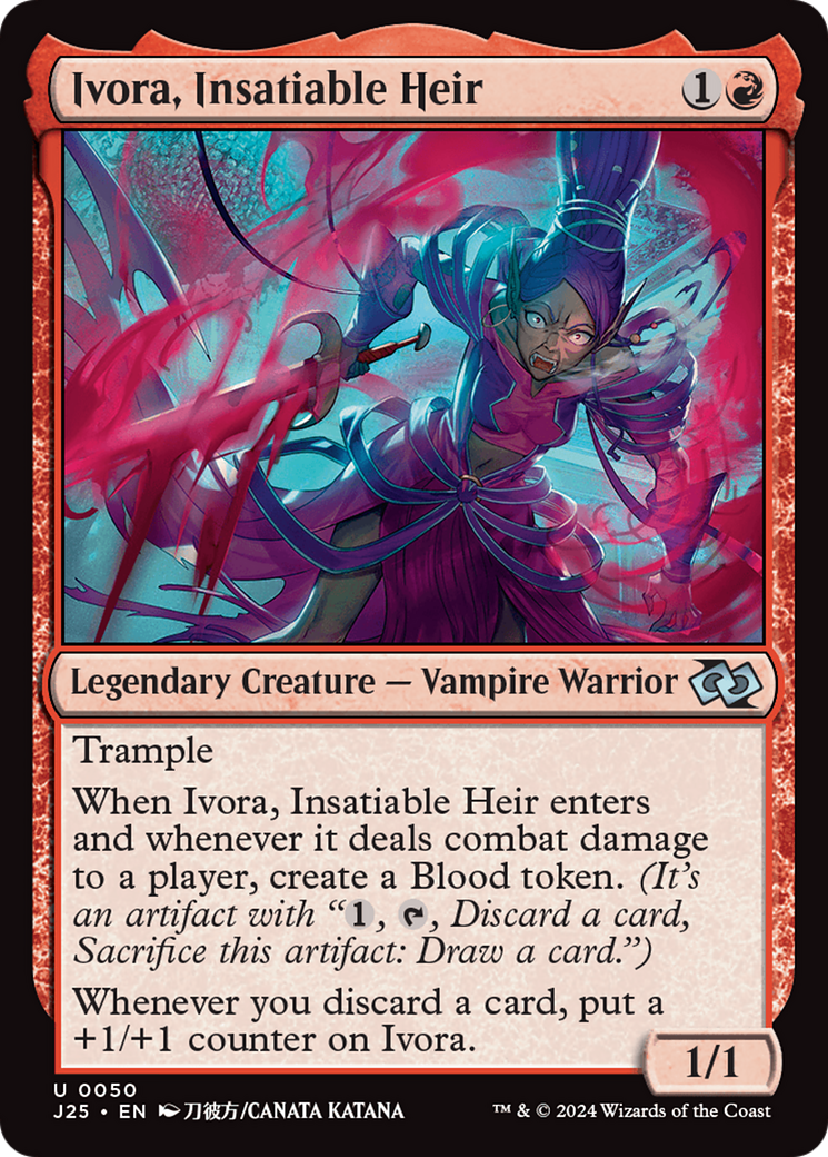 Ivora, Insatiable Heir (Anime) [Foundations Jumpstart] | Webway Games