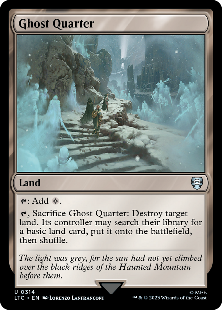Ghost Quarter [The Lord of the Rings: Tales of Middle-Earth Commander] | Webway Games