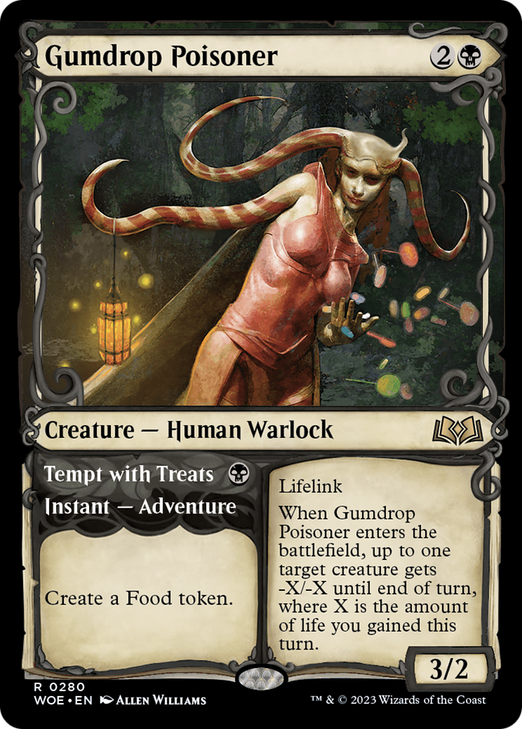 Gumdrop Poisoner // Tempt with Treats (Showcase) [Wilds of Eldraine] | Webway Games
