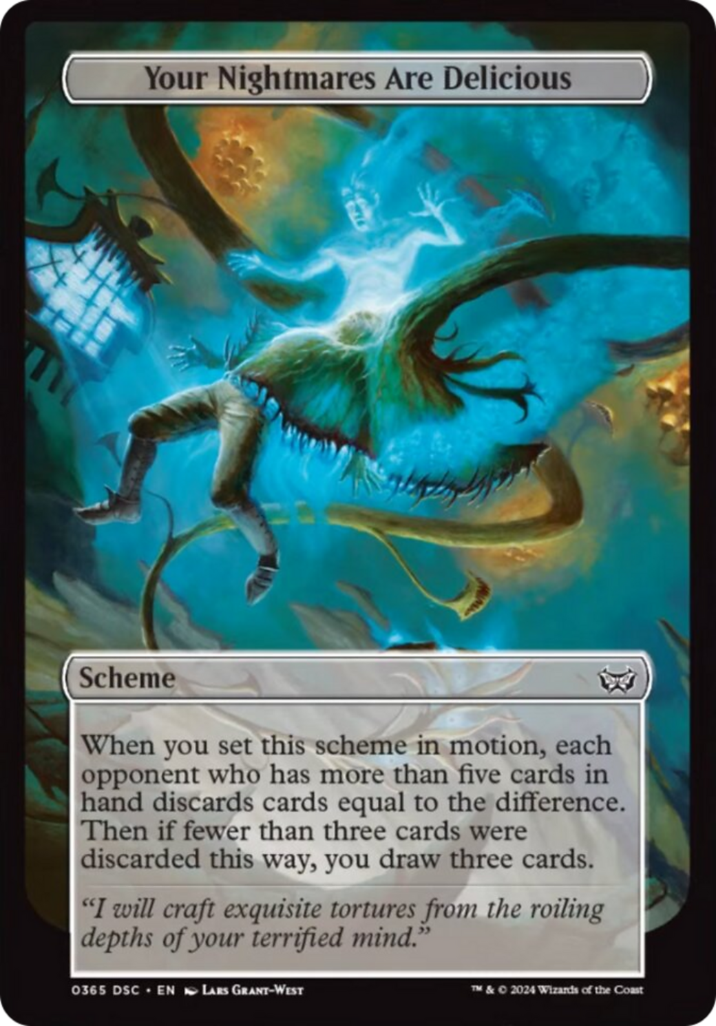 Your Nightmares are Delicious (Full Art) [Duskmourn: Archenemy] | Webway Games