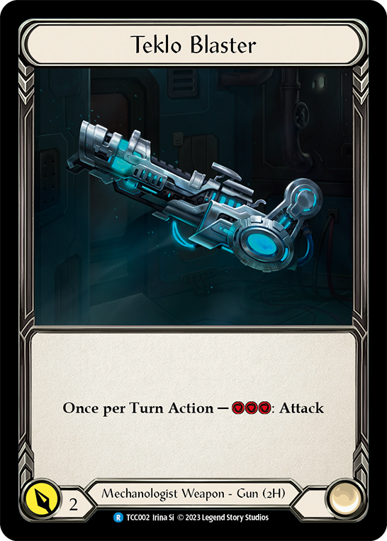 Teklo Blaster [TCC002] (Round the Table: TCC x LSS)  Cold Foil | Webway Games