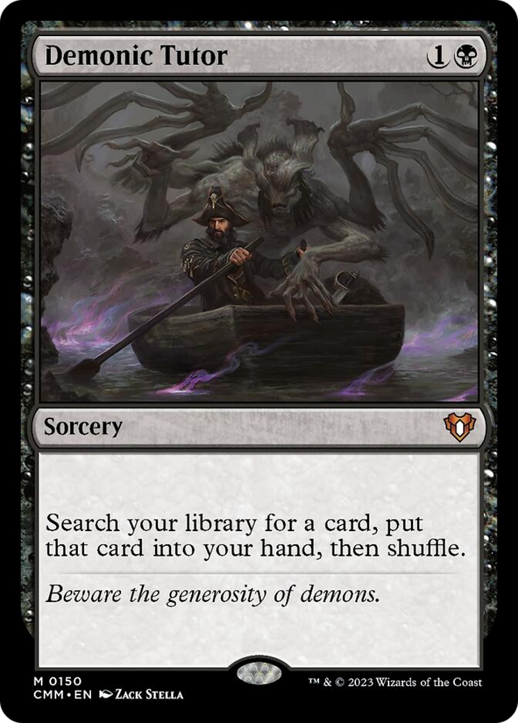Demonic Tutor [Commander Masters] | Webway Games