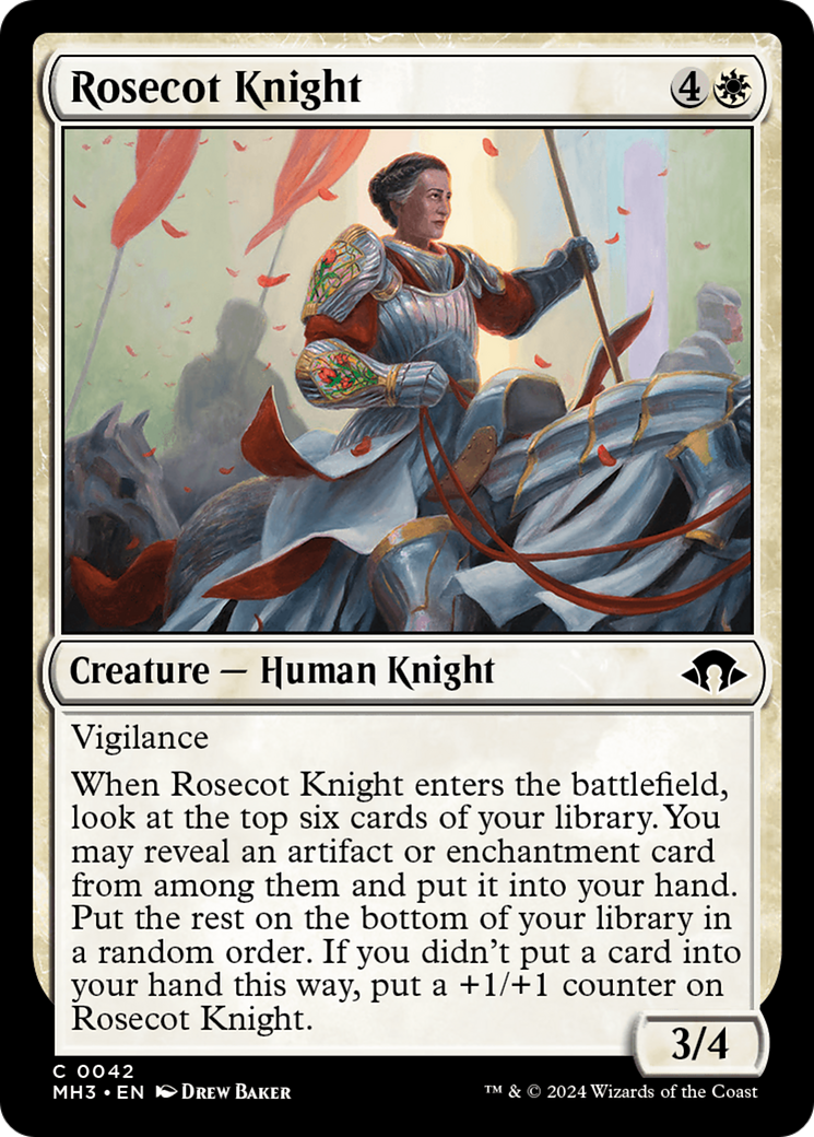 Rosecot Knight [Modern Horizons 3] | Webway Games